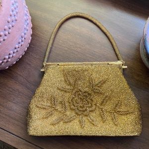 Handmade 1950’s gold purse